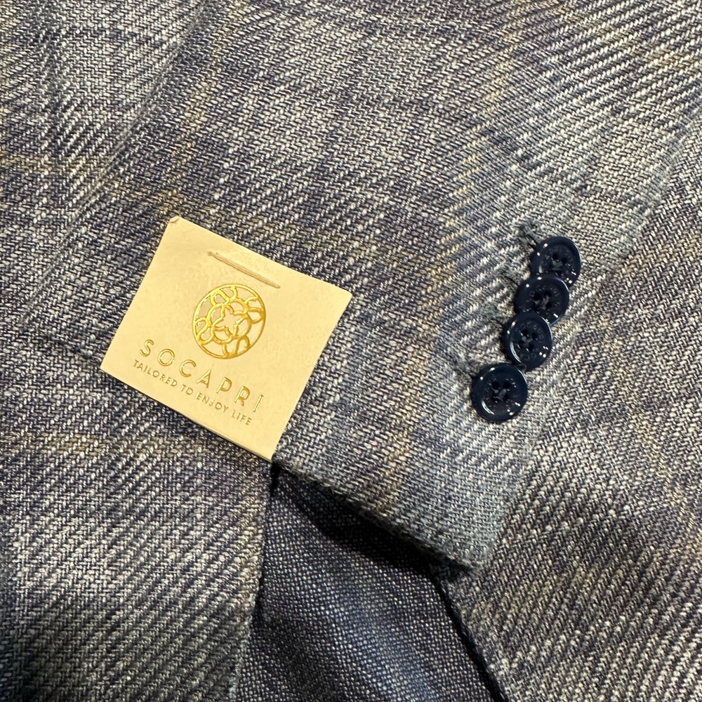 Socapri Linen Jacket - Picture 4 of 4
